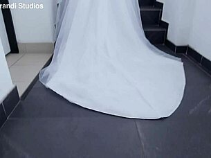 bride lena coxx 4on1 bbc dap atm rough gapes swallow cum