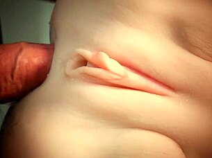 Double penetration stretches cute fuck doll white ass