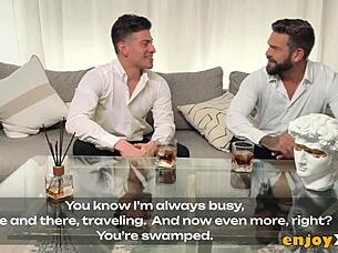 naughty busty blonde takes double penetration rough from two huge cocks squirting everywhere