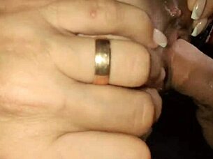 Intense Passion Overflows in Skinny Fitness Couple's Amateur Home Video