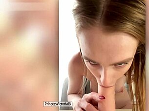 sluty redhead princess fingers her ass shaking it wildly for you