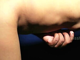 oh yeah slap those hard tits you slut!