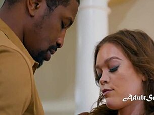 Neglected housewife cheats hard with delivery boy's massive cock - katie kush