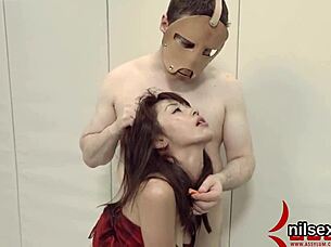 hey nasty cutie dragged into anal madhouse for wild hardcore treatment