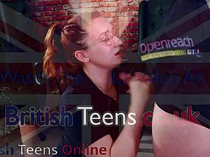 British engineer uniform cumshot from hot wank session