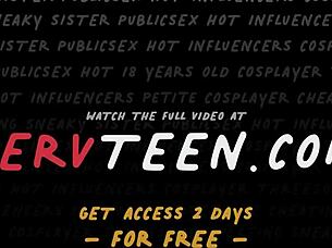 sneaky classroom under-table blowjob on huge cock -pervteen!