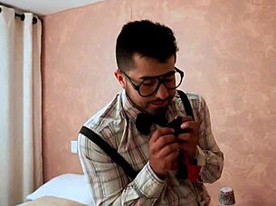 i catch him sniffin my wet panties it turns me on so much i fuck his big cock hard karen sleent