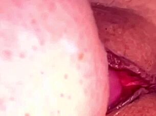 AMATEUR PINK PUSSY CLOSEUP 80 DAYS POST VIRGINITY LOSS
