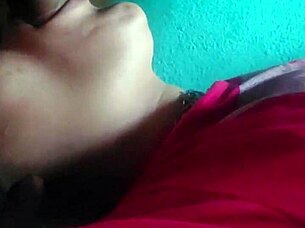 Struggling to Deepthroat His Huge Cock in Passionate Oral