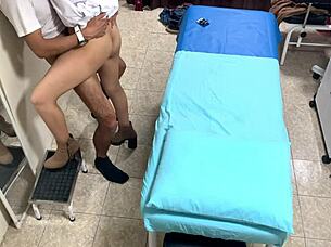 Hidden Cam Catches Sexy Argentinian Nurse's Late Night Tease