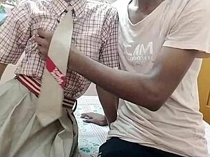 Desi Schoolgirl Why Your Tight Pussy Grip My Big Black Cock?