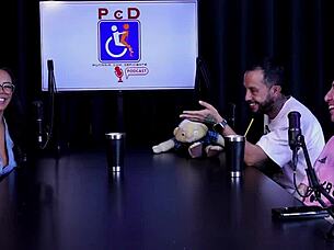 morena teases with big beautiful tits after bisexual booze confession alice vasconcelos in sheer red