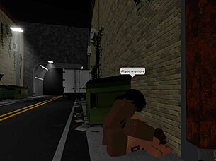 roblox slut wanders wrong hood for rough monster bbc cheating pounding!