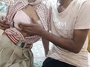 Desi Schoolgirl Why Your Tight Pussy Grip My Big Black Cock?