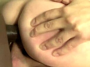 Eastern european redhead gangbanged in wild interracial orgy