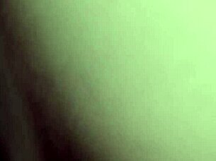 ebony shemale struts in latex craving monster cock action