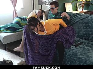 Goody-Goody Stepsibs Race To Cum First In Taboo Fuckfest!