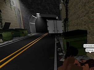 roblox slut wanders wrong hood for rough monster bbc cheating pounding!