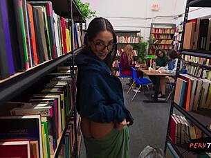 sneaky classroom under-table blowjob on huge cock -pervteen!