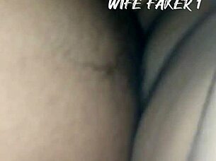 Indian Babe Strokes Hard Cock Teasing Handjob In Black Lingerie Heat