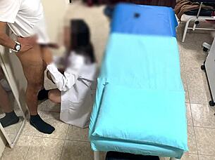 Hidden Cam Catches Sexy Argentinian Nurse's Late Night Tease