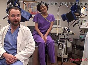 uh jackie banes' tits and ass spread wide backstage...