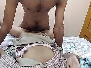 Desi Schoolgirl Why Your Tight Pussy Grip My Big Black Cock?