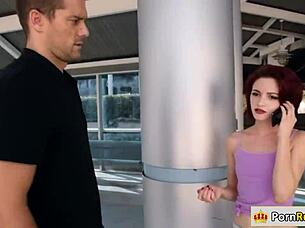 milf vanessa picks up stranger for outdoor cage big cock pounding