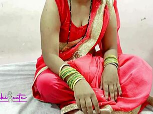 Anniversary cake leads to intense bent over fuck