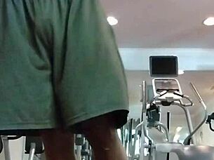 Skinny beauty performs seductive pole dance solo