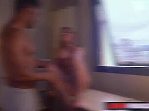 shy redhead kevlyn santos hammered in ass swallows cum load brazilian amateur style