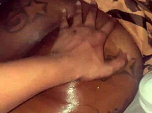 damn this massage turns into hardcore bent over pounding