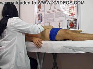 my cock got hard right in front of the sexy nurse with big tits