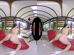 hey rebecca volpetti's italian anal ride in heels gagging deep!