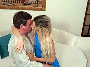 Skinny slut begs to get her tight ass fucked rough doggystyle now