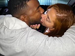 i gave neighbor a ride then fucked her big pussy backseat