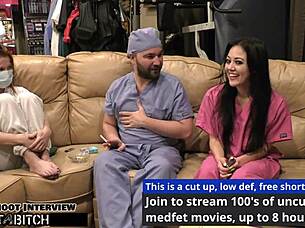 wanna blast cum down nurse blaire celeste's deepthroat?