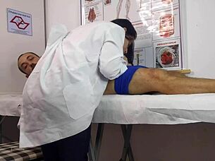 my cock got hard right in front of the sexy nurse with big tits