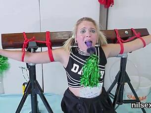 Frisky Teen's Asshole Enters Extreme Therapy Nuthouse