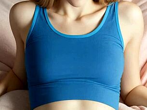 Fancy Russian Lingerie Model Teases Bare Toes!