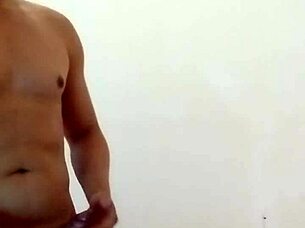 I sneaked a hot masturbation session in my friend's room