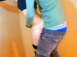 stranger pounds skinny perfect body girl's tight pussy hard