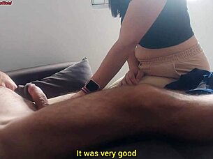 esposa confessa tudo pro marido e ele goza na boca dela louco