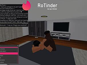 bbc destroys roblox slut's tight pussy i'm shaking