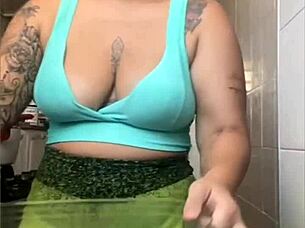 check out this tight shorts flashing my wet pussy crack