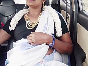 desi bhabi's dirty car sex with friend