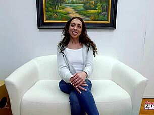 sexy brunette mercedez sucks rides big cock swallows cum 😏