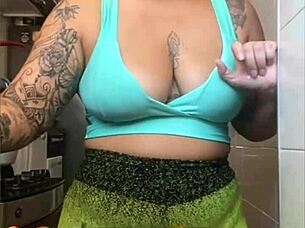 check out this tight shorts flashing my wet pussy crack