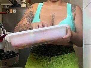 check out this tight shorts flashing my wet pussy crack