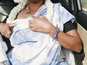 desi bhabi's dirty car sex with friend